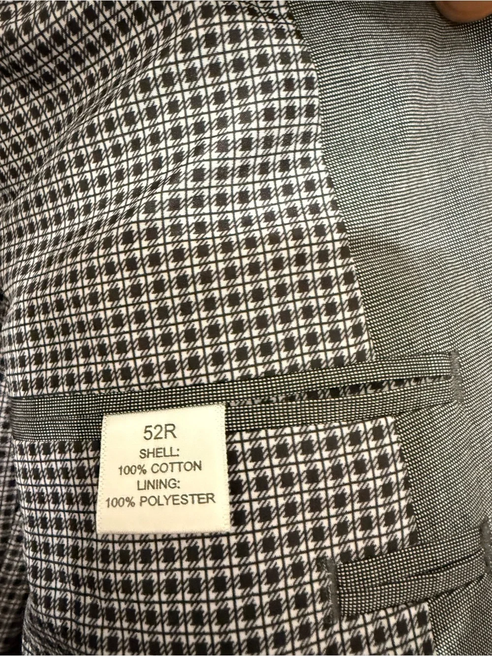 Men's Gray Single-Breasted Blazer